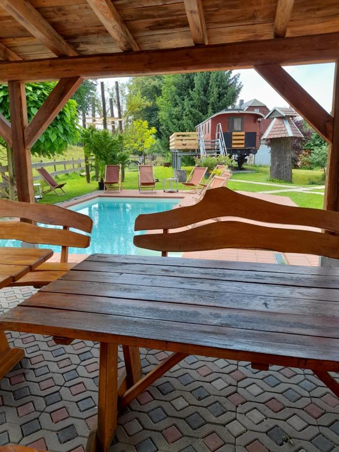 Ferienwohnungen Im Vogtland Heinsdorfergrund Bagian luar foto